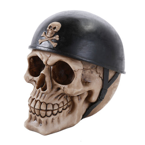 Biker Skull with Helmet - Highway Thirty One