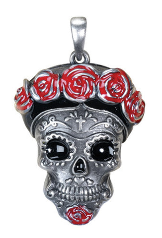 Day of the Dead Frida Pendant - Highway Thirty One