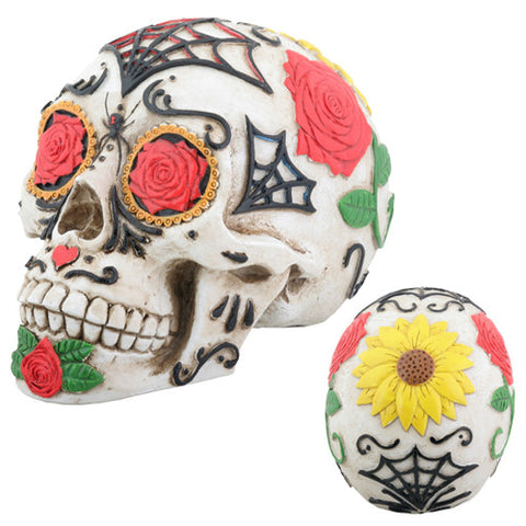 Day of the Dead Tattoo Sugar Skull - Highway Thirty One