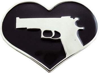 Heart With the Gun Belt Buckle - Highway Thirty One