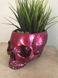 Pink Skull Planter