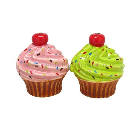 Cupcake Magnetic Salt and Pepper Shaker - Highway Thirty One