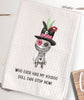 Voodoo Doll Hand Towel "Whoever has my Voodoo Doll can stop now"
