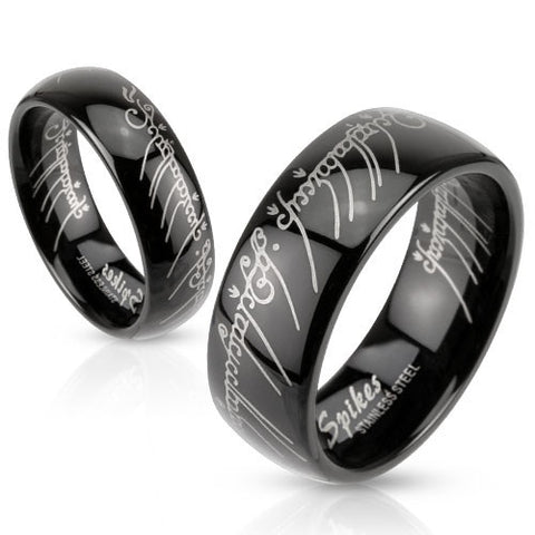 Lord of the Rings - Stainless Steel Ring - Highway Thirty One