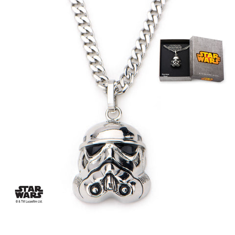 Storm Trooper Stainless Steel Pendant - Highway Thirty One - 1