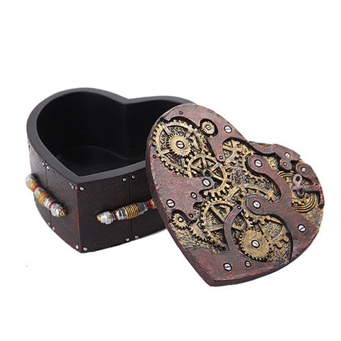 Steampunk Heart Box - Highway Thirty One