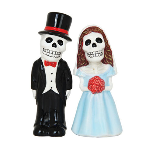 Day of the Dead Love Never Dies Salt and Pepper Shaker - Highway Thirty One