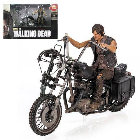 Daryl Dixon Deluxe Set with Motorcycle - Walking Dead - Highway Thirty One