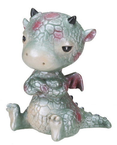 Sulky Dragon - Baby Dragon Sitting - Highway Thirty One