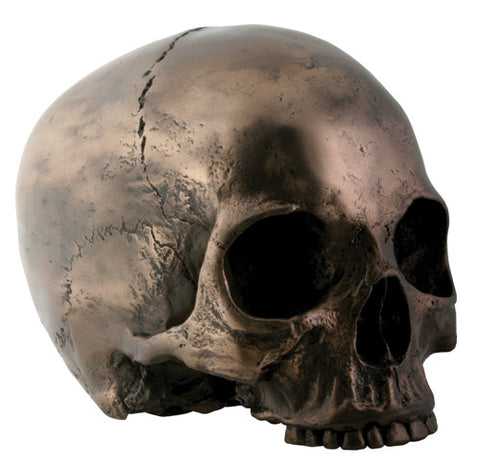 Bronze Skull Head - Highway Thirty One