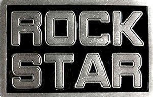Rock Star Belt Buckle - Highway Thirty One