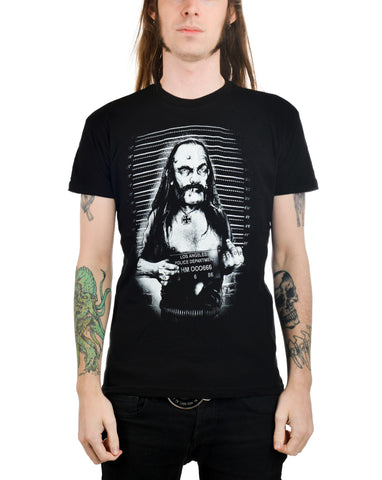 Lemmy Mugshot Tee - Highway Thirty One