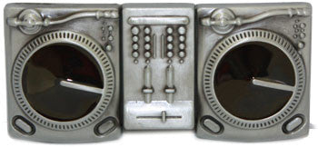 DJ turntable Belt Buckle - Highway Thirty One