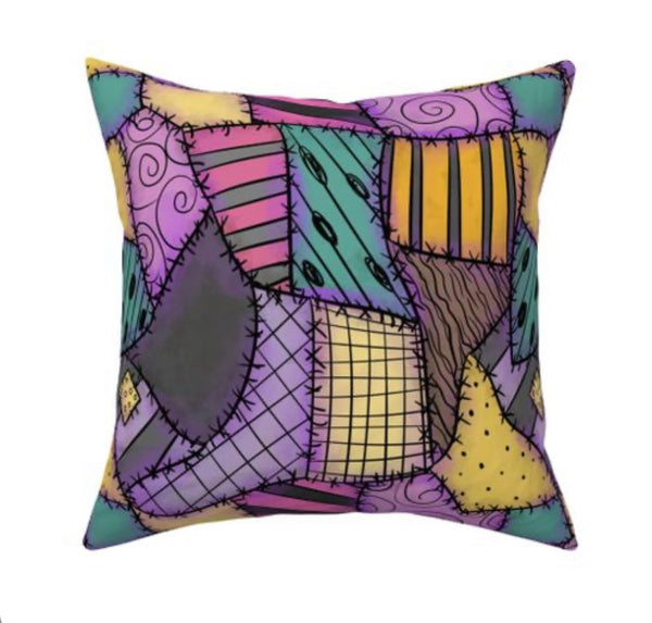 Sally Nightmare Before Christmas Pillow cover 16 x 16”