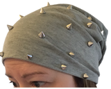Studded Slouch Beanie