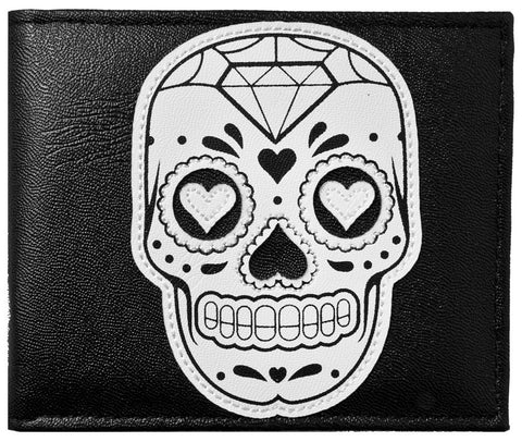 Sourpuss Sugar Skull Wallet - Highway Thirty One