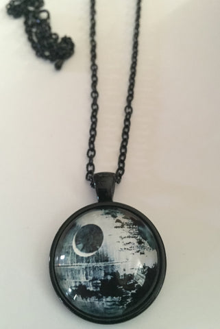 Death Star pendant Necklace - Highway Thirty One