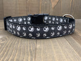Nightmare Before Christmas Striped Jack Pet Collar