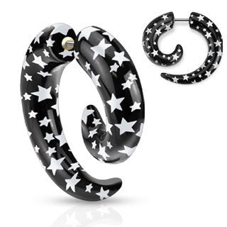 All UV Star Printed Spiral Fake Taper - Highway Thirty One