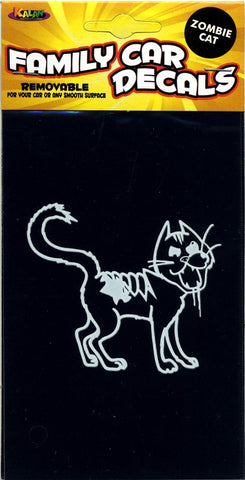 Zombie Cat Window Cling - Highway Thirty One