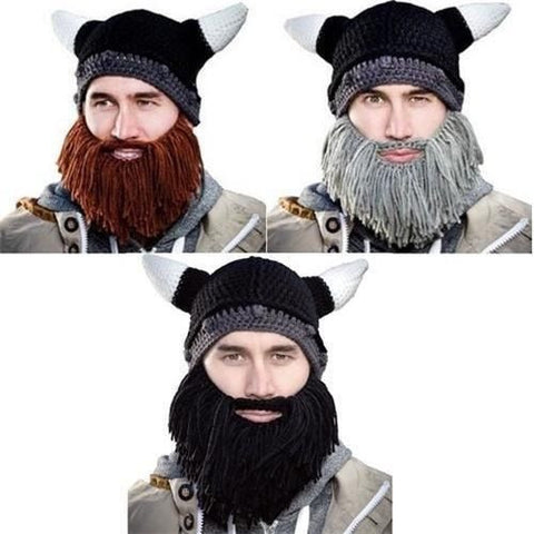 Knitted Viking Beanie with Beard - Highway Thirty One - 1