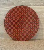 Overlook Hotel, The Shining, Round, Glass Cutting Board