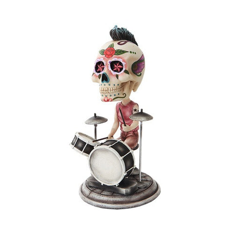 Day of the Dead Bobblehead Drummer - Highway Thirty One