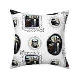 Bride of Frankenstein Horror Pillow cover 16 x 16”