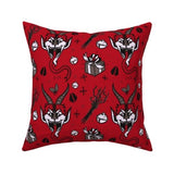 Krampus Christmas Pillow 16 x 16”
