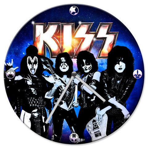 Kiss 13.5" Cordless Wall Clock - Highway Thirty One