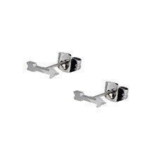 Women's Stainless Steel Arrow Stud Earrings - Highway Thirty One