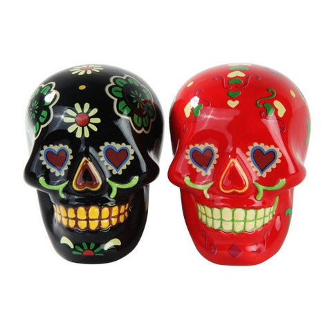 Day of The Dead Salt and Pepper Shaker - Highway Thirty One