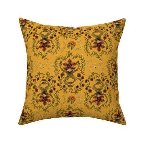 Stranger Things Demogorgon Decorative Pillow cover 16 x 16”