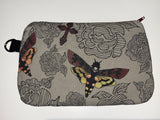 Moth skull Wristlet