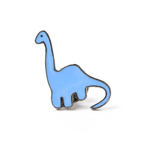 Enamel Brontosaurus Pin