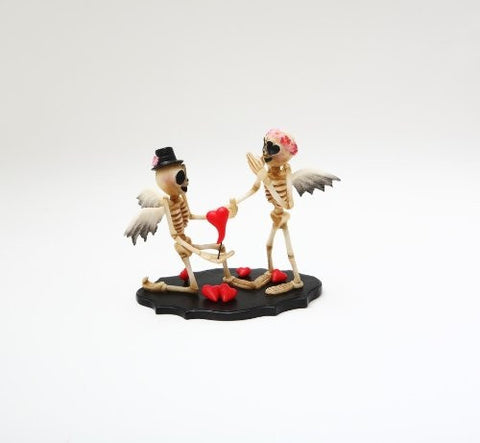 Skellies Statue - Skellies Proposal Resin Figurine by Misty Bersor - Highway Thirty One