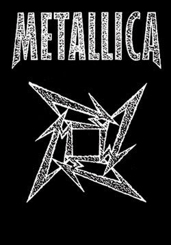 Metallica Ninja Star Silk Flag - Highway Thirty One
