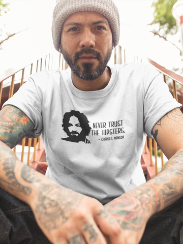 Never Trust the Hipsters Marilyn Manson T-Shirt