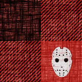 Jason Red Buffalo Plaid Wristlet