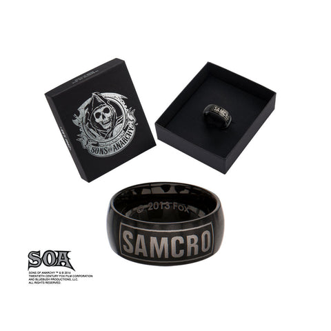 Sons of Anarchy Stainless Steel SAMCRO Rings - Highway Thirty One - 1