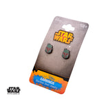 Pair of Stainless Steel Star Wars Boba Earrings - Highway Thirty One - 3