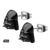 Pair of Stainless Steel Star Wars Darth Vader Earrings - Highway Thirty One - 2