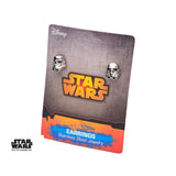 Pair of Stainless Steel Star Wars Storm Trooper Earrings - Highway Thirty One - 3