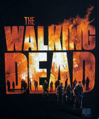 Walking Dead tee with Fire Logo - Highway Thirty One